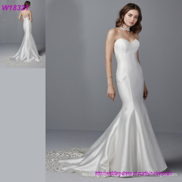 2017 vestidos de novia baratos apliques de encaje de encaje atan con cuentas princesa Vintage Garden Country Wedding vestidos nupciales